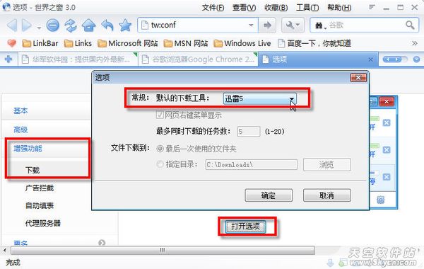 自力更生 让更多浏览器支持迅雷5.9