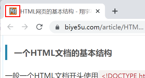 HTML Link定义favior icon
