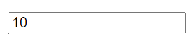 HTML数字输入控件value属性